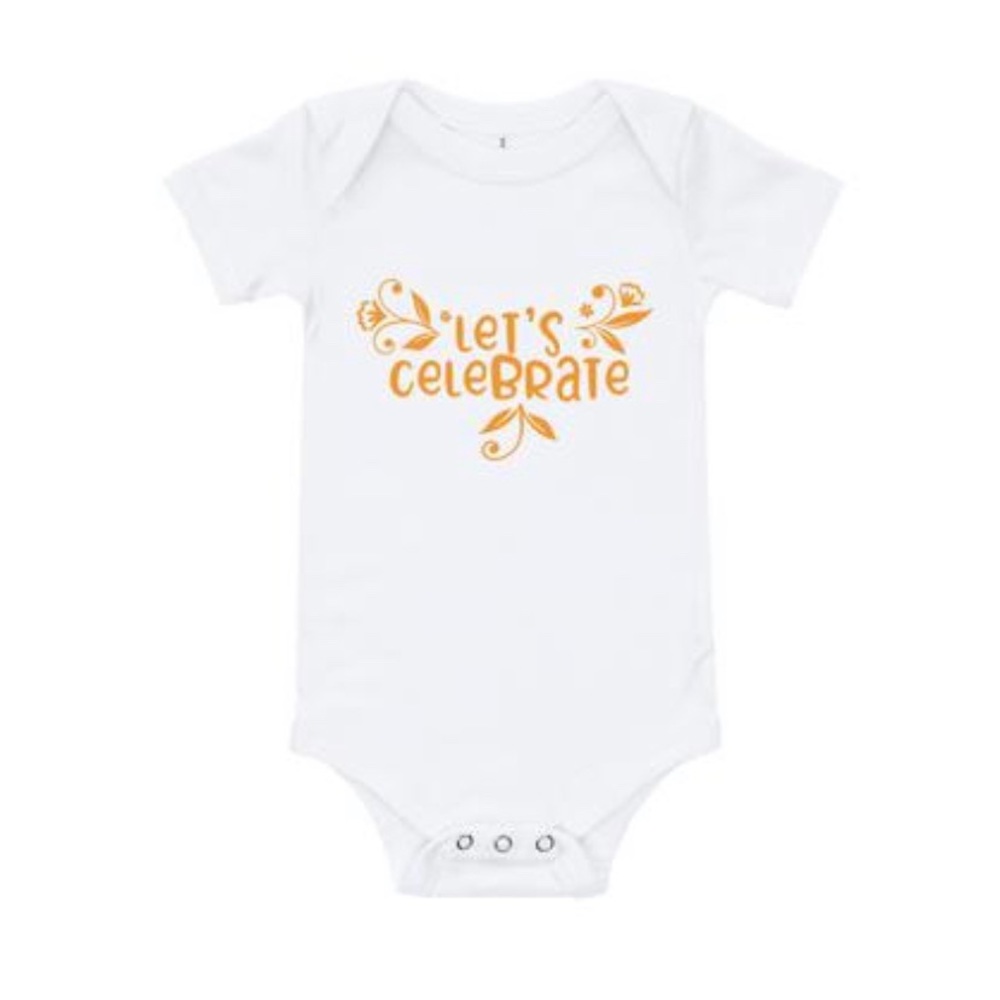 Kritter Let’s celebrate baby body suit